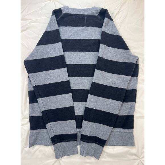 American Eagle Men’s Polo Medium Striped Nautical‎ Preppy Collegiate Cotton Dad - Picture 3 of 12